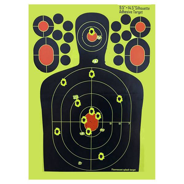 10PACK 9.5x12.5 inches Targets for Shooting paster sticker p