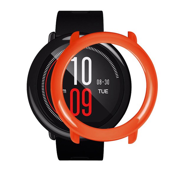 PC Protect Shell For HUAMI AMAZFIT Smart Watch (Orange red)