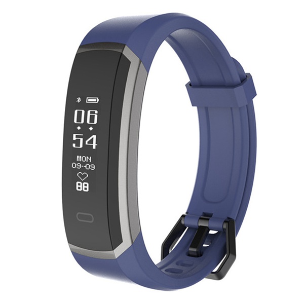 GT105 Fitness Tracker Real-time Heart Rate Monitor (Blue)