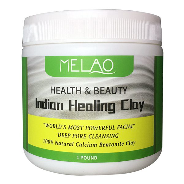 <b>MELAO Indian Healing Bentonite Detox Clay, 100% Natural Powd</b>