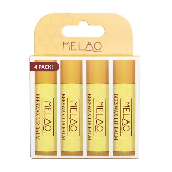 MELAO 100% Natural Moisturizing Lip Balm, with Vitamin E - 4