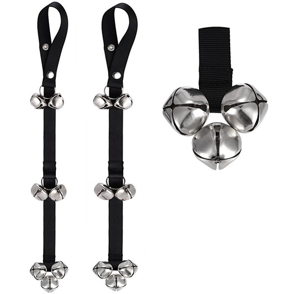 Set of 2 Bell Dog Bells for Potty Training Your Puppy the Ea