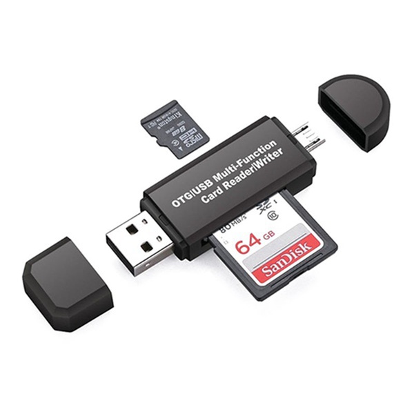 Mobilephones Andriod SD Card Reader Converter OTG USB Connec