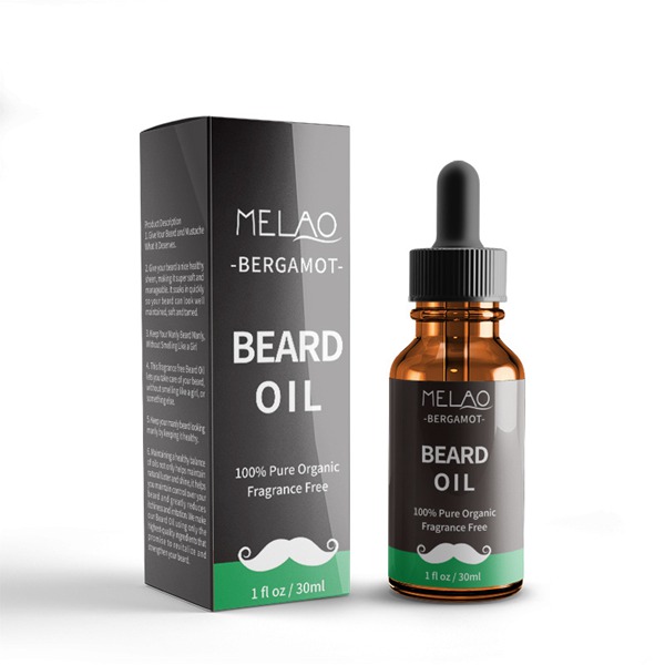 MELAO Oil Pure Organic Gentle Maintenance Beard Essential Oi