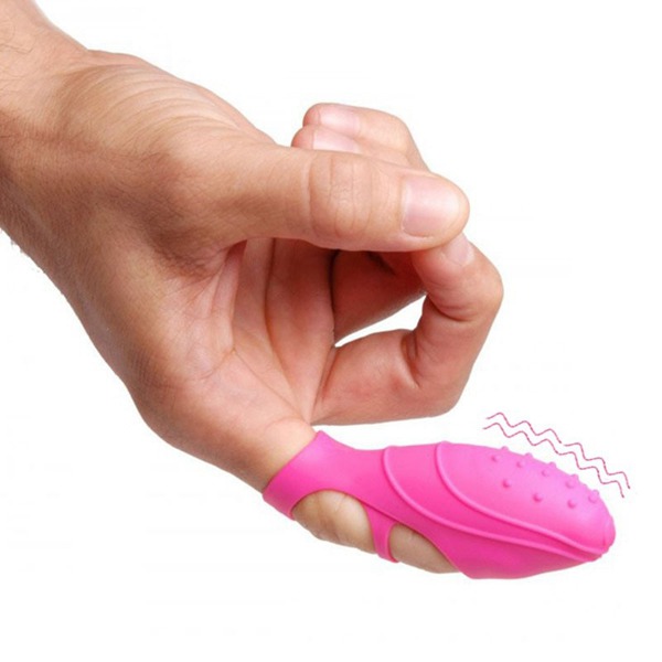Finger Vibrator G Point Stimulator Sex Toys Women Lesbian Pr