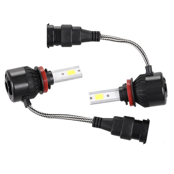 2 pcs T3 H8/H9/H11 Car LED Front Headlamps car LED headlight